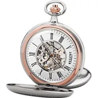 Regent Taschenuhr Regent Herren Taschenuhr Analog Gehäuse, (Analoguhr, Analoguhr), Herren Taschenuhr rund, extra groß (ca. 50mm), Metall, Elegant goldfarben|silberfarben