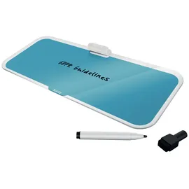 Leitz Desktop-Memoboard Cosy 52690061 380x150x60mm Glas blau