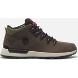 Timberland Sprint Trekker Mid Herren dark brown nubuck 41