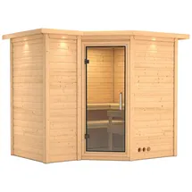 Karibu Sahib 2 mit Dachkranz ohne Ofen