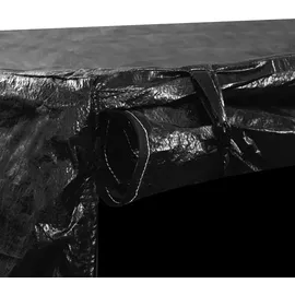 vidaXL Hollywoodschaukel-Abdeckung 135 x 105 x 175 cm Schwarz