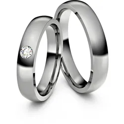 ASF Trauringe Partnerringe T011 Titanium - 6571