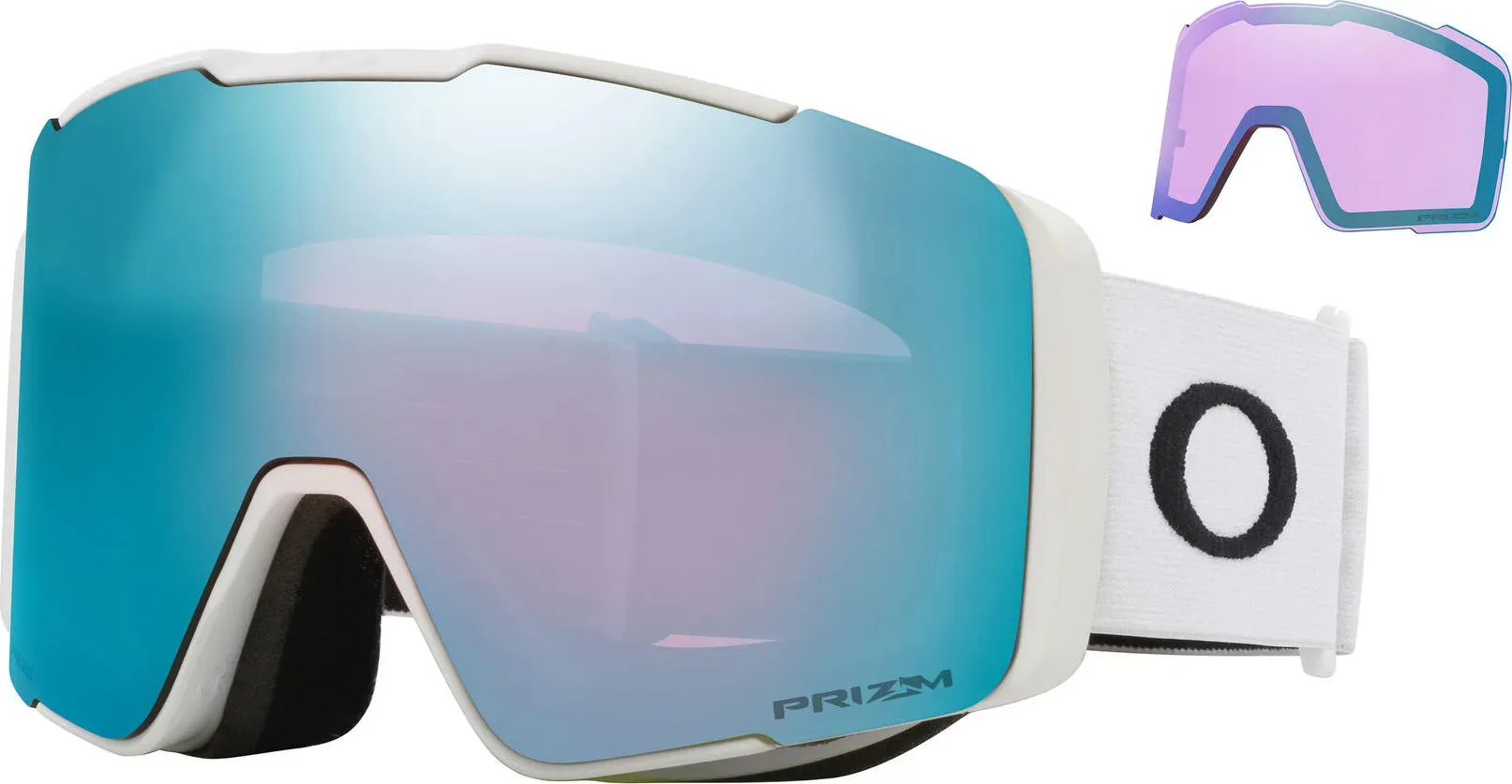 Oakley Line Miner Pro L matte white/prizm sapphire & prizm iced (713607)