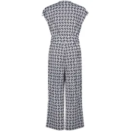 Betty Barclay Jumpsuit dunkelblau | weiß L