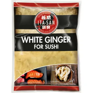 [ 1000g ATG ] ITA-SAN Sushi Ingwer WEIß / WHITE GINGER FOR SUSHI 1kg