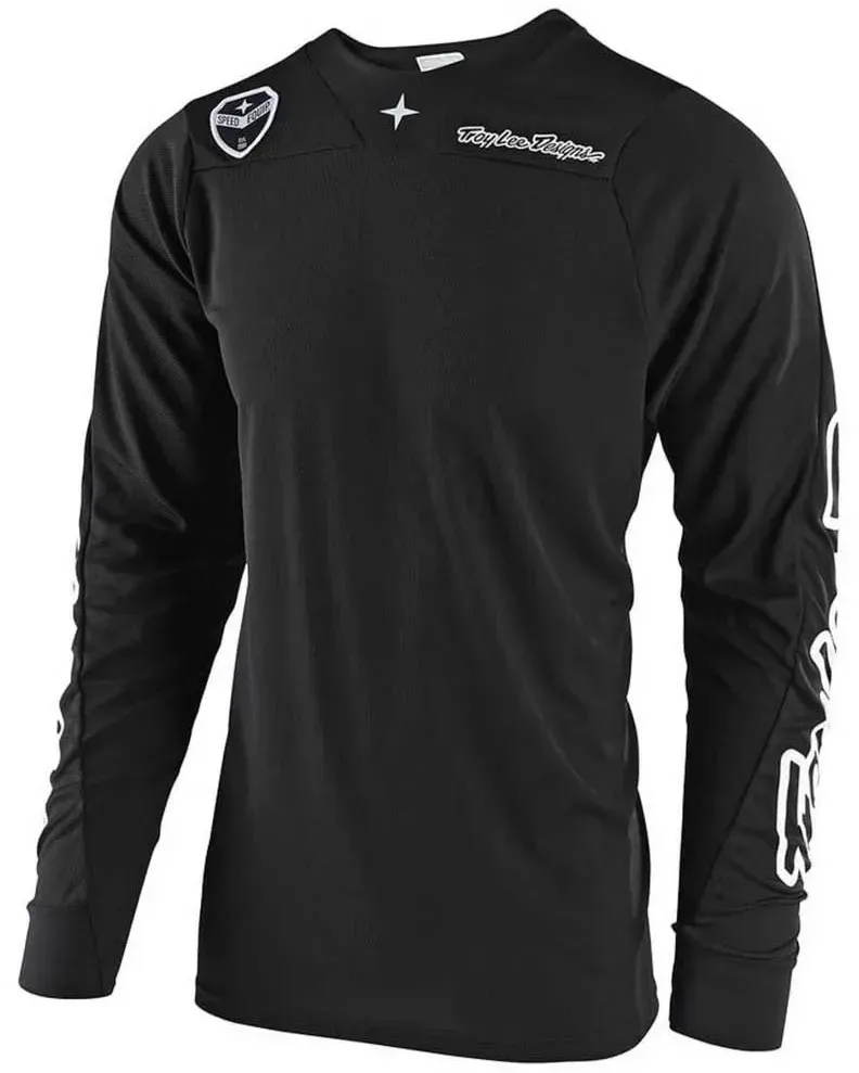 Troy Lee Designs Se Air Solo Langarm-trikot - Black - 2XL