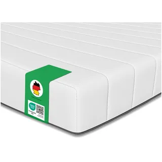 Kaltschaummatratze 140x200 cm, 90x200 cm, 180x200 cm und weiteren größen, Schlaftroll, H2/H3, orthopädische Rollmatratze, Made in Germany 60 cm x 120 cm