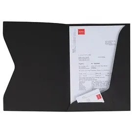 ELCO Angebotsmappen Prestige DIN A4 schwarz, 10 St.