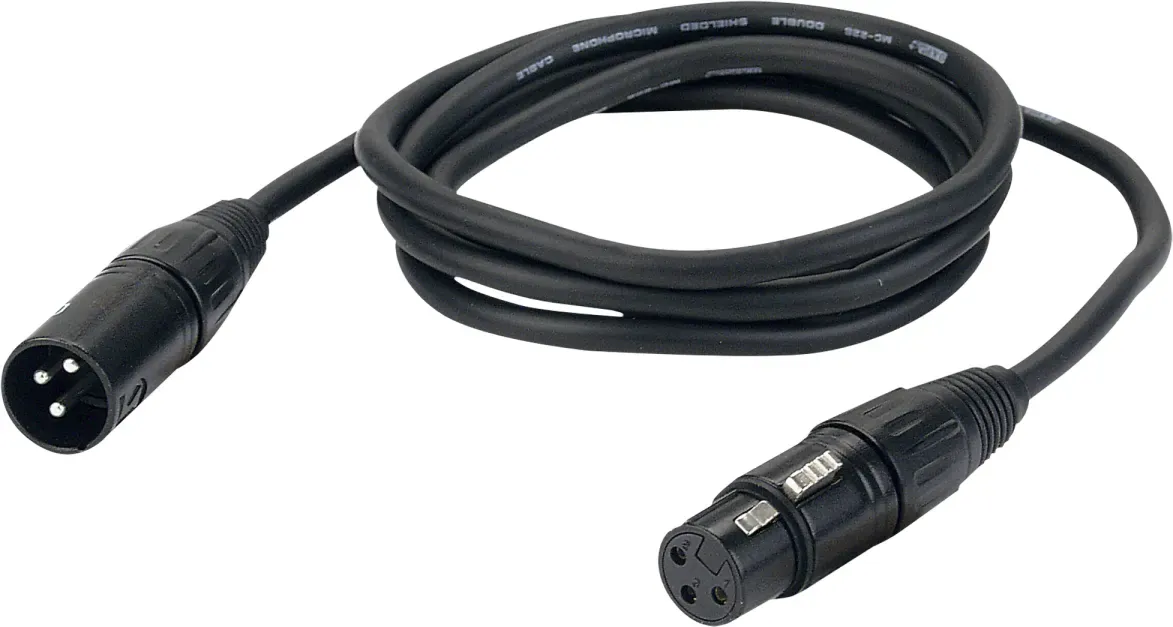 DAP FL01 - bal. XLR/M 3P to XLR/F 3P 3 m