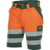 DASSY DASSY® Venna Warnschutz-Shorts flaschengrün/neonorange, gr. 52