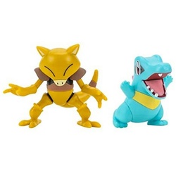 Jazwares Actionfigur Battle Figuren Wave 10 (5 bis 8 cm) Abra + Karnimani blau Abra + Karnimani