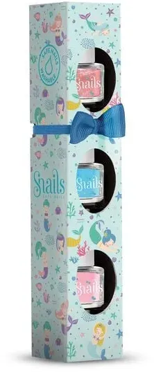 Preisvergleich Produktbild Snails 3er Geschenkset Nagellack Meerjungfrau