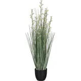 Creativ green Kunstgras CREATIV GREEN "Gras Juncus", grün, H:60cm, Kunststoff, Kunstpflanzen, mit zarten Blüten