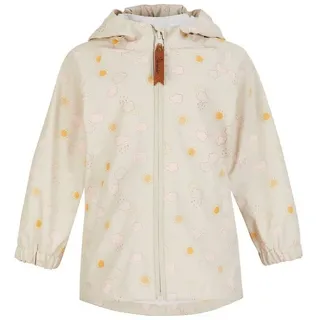 Sterntaler Regenjacke ungefüttert Wolken in beige | Gr.: 122