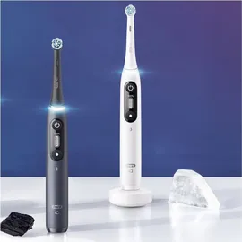 Oral B iO Series 7 white alabaster + 2.Handstück black onyx