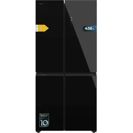 Cecotec Bolero CoolMarket 4D 436 Multi Door (436 l, 1830 mm hoch, Schwarz)