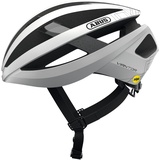 ABUS Viantor MIPS - Sportlicher Fahrradhelm mit MIPS Aufprallschutz für Einsteiger - für Damen und Herren - Weiß Matt, Größe S