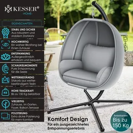 Kesser Luxe Hängesessel Grau