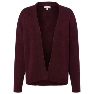 More & More Strickcardigan mit offener Vorderseite, Bordeaux, 34