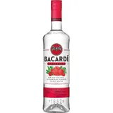 BACARDÍ Razz, 32% Vol., 100 cl / 1 l, weißer Rum mit spritzigem Himbeergeschmack, weiche Noten reifer Himbeeren und saftige, herbe Zitrusfrucht