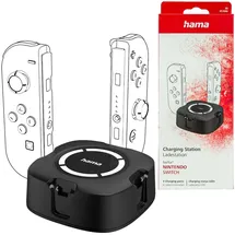 Hama Joy-Con 4-fach Ladestation Schwarz Nintendo Switch