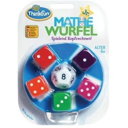 Ravensburger ThinFun®, Mathe Würfel Junior, Spielend Kopfrechnen, Lernspiel