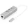 Digitus USB2.0 3-Port HUB & Fast Ethernet LAN-Adapter mit Typ-C Anschluss
