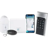 Homematic IP Smart Home Zugangslösung mit Access Point, Türschlossantrieb, Keypa