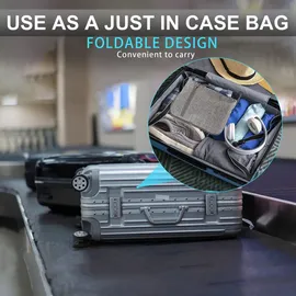 luxuskollektion 85L Reisetasche mit Schuhfach, Große Falttasche für Camping