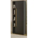 furn.design Center Aktenschrank 70 x 40 x 200 cm grau