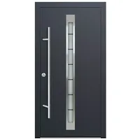 FM Türen Haustür DS92-520  (100 x 220 cm, DIN Anschlag: Links, Anthrazit)