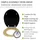 Wenko Bambusa Black MDF