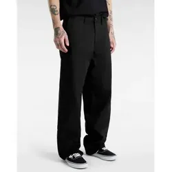 Vans für Herren. VN000HZCBLK1 Authentische schwarze Chino-Hose (31/30), Lässig, Polyester