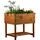 Dobar Hochbeet Kubus 2.0 78 x 58 x 78 cm Braun