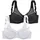 petite fleur by lascana Bügel-BH 100C Schwarz/Weiß/Türkis