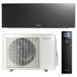DAIKIN Split Klimaanlage Komplett-Set | Nepura Emura 3 | Schwarz | 3,0 kW