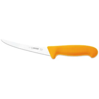 GIESSER Ausbeinmesser Fleischermesser 2505 13-17, Klingenstärke: sehr flexibel, flexibel, stark gelb 15 cm