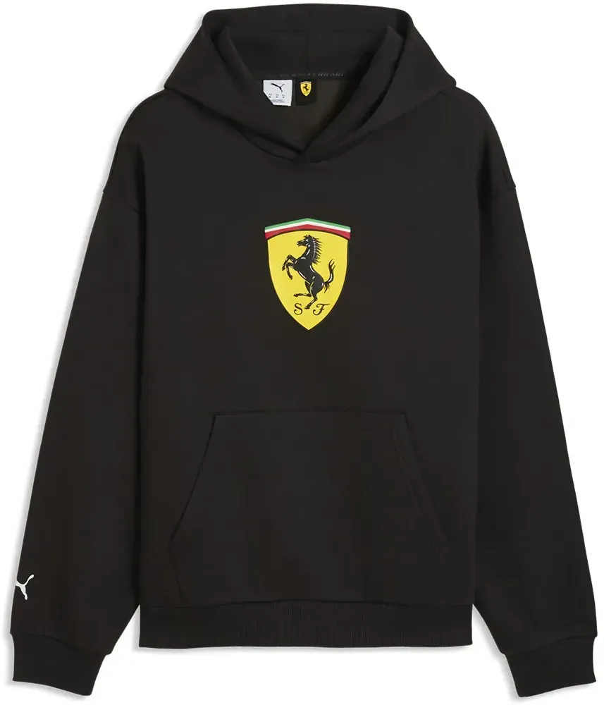 Puma Ferrari Colored Shield Kapuzenpullover - Puma Black - M