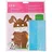 Ursus Flechtmotive Ostern Wackelaugen 4 Figuren ca. 12 x 17 cm mehrfarbig