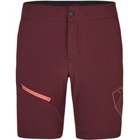 Ziener Kinder Natsu Outdoor-Shorts/Rad- / Wander-Hose - atmungsaktiv,schnelltrocknend,elastisch, Velvet red, 152