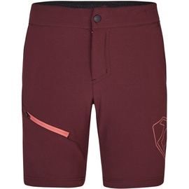 Ziener Kinder Natsu Outdoor-Shorts/Rad- / Wander-Hose - atmungsaktiv,schnelltrocknend,elastisch, Velvet red, 152