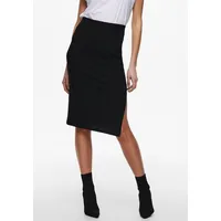 Only ONLEMMA SLIT SKIRT NOOS Schwarz