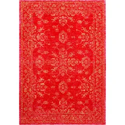 Teppich ANDIAMO "Colore", rot, B:120cm H:5mm L:170cm, Polypropylen (PP), Teppiche, verschieden Designs, In- und Outdoor geeignet, Wohnzimmer