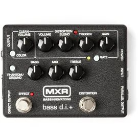 MXR M 80 Bass DI Plus Distortion-Effektpedal für E-Bass