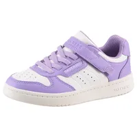 SKECHERS Sneaker »QUICK STREET«, Retro Sneaker mit Klettverschluss, Größenschablone