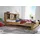 MASSIVMOEBEL24.DE Bett Mango 190x220x105 natur lackiert Railway 143