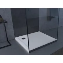 Marwell "Pedra", weiß, B:90cm H:4cm T:90cm, Duschwannen, 90x90 cm