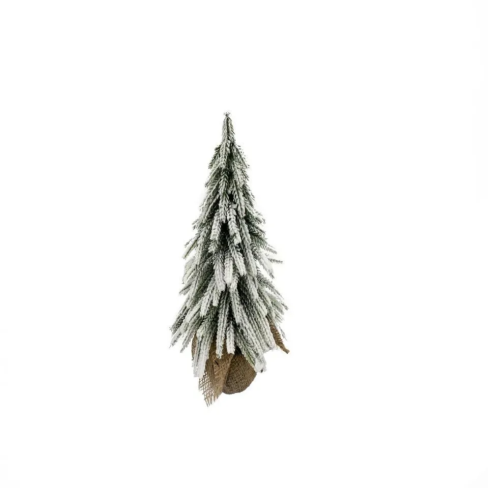 Dekotanne mit Jute 27cm