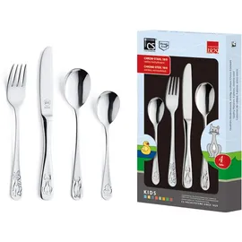 CS Kochsysteme CS KIDS Kinderbesteck-Set 4-teilig