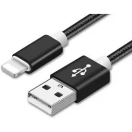 Reekin USB-A auf Lightning 1 m Schwarz